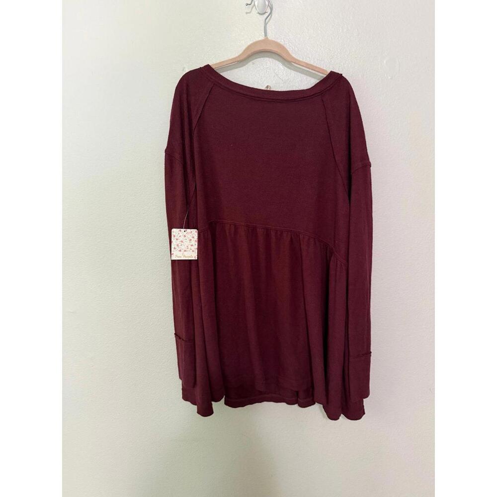 Free people long sleeve size XS (oversized) NWT - Picture 2 of 5